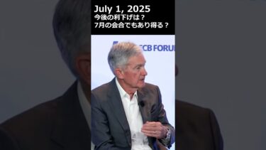 パウエルFRB議長「今年後半に金利の引き下げを開始することが適切になる」#パウエル議長 #米金利 #米利下げ #fomc #frb #fed #トランプ