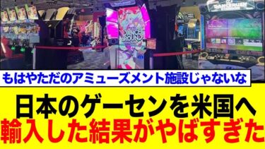 【衝撃】日本のゲーセンをアメリカに輸入したら治安が爆改善！