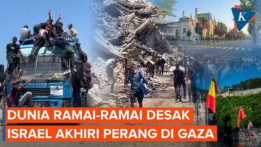 Belgia Plus 28 Negara Tekan Israel Segera Akhiri Perang Gaza