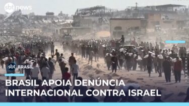 Brasil decide entrar em ação que acusa Israel de genocídio em Gaza | #SBTBrasil