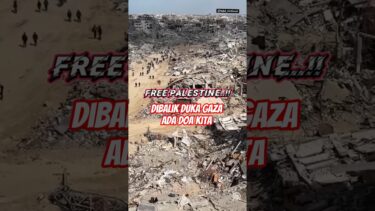 “Di Balik Derita Gaza, Ada Doa Kita” #ilovepalestina #gaza#motivasi #motivasi