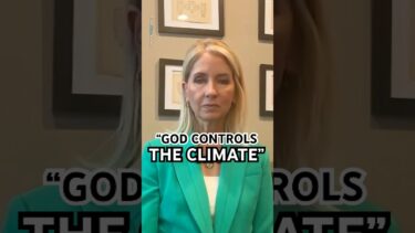 Insane Republican Congresswoman believes climate change is fake
