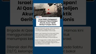 Israel Makin Gelagapan Terpojok, Hamas Pakai Tim Intelijen Akurat, Gerilya