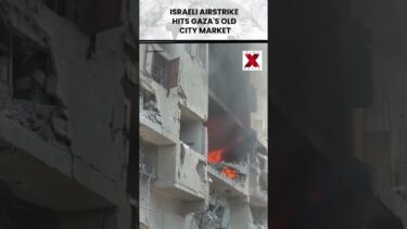 Israeli Airstrike Devastates Gaza’s Historic Shopping District Casualties