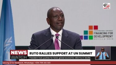 President William Ruto pushes for fairer global economic reforms in Seville