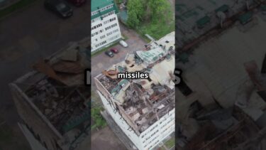 Russia’s Biggest Drone Attack Hits Ukraine After Trump Slams Putin! #viralshort