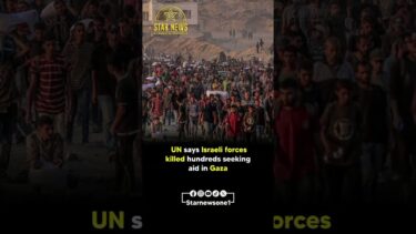UN says Israeli forces killed hundreds seeking aid in Gaza