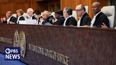 WATCH LIVE: International Court of Justice gives opinion on obligations of