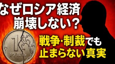 【衝撃】ウクライナ戦争後もロシア経済が潰れない理由とは？制裁の裏側と国民生活のリアルを徹底解説