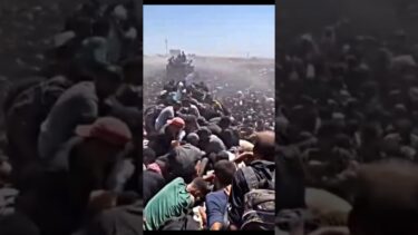 الجوع في غزة…أثناء الحصول عل المساعداتHunger in gaza