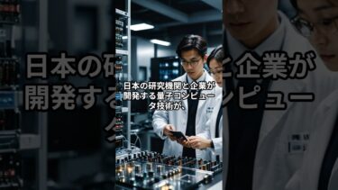 【量子コンピュータで世界をリードする日本】 #日本 #雑学 #お金 #文化財 #料理 #プチ知識 #歴史