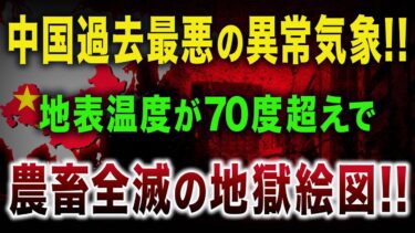 地表と地下水が７０度超えの異常気象！！転べば大やけどに農畜全滅で地獄絵図！！水を求める農民が一斉暴動！？【中国経済崩壊】【ゆっくり解説】