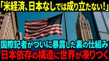 【海外の反応】「アメリカ経済は日本なしでは成立しない⁉」国際経済記者が暴露した“知られざるルール”とは…