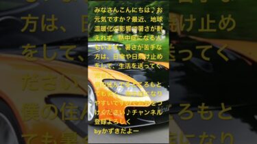 地球温暖化の影響で、暑さが大変なのでお気をつけください。#￼音源ライラック