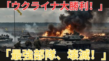 【国際ニュース】ウクライナ、プーチンの最強部隊を壊滅！ウクライナ全土に勝利の叫び！予想を超える戦果！