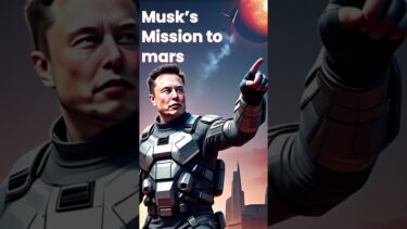 Elon Musk’s SpaceX Plan to Colonize Mars 🌌 | #elonmusk #marscolony