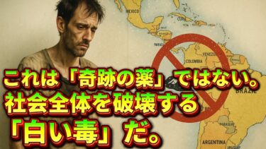 🚫 コカインは、いかにしてラテンアメリカ社会を内部から蝕んでいるのか？
