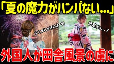 【海外の反応】日本の夏を感じる動画に世界から羨望の眼差しが…「日本はどうしてこんなに魅力的なんだろう不思議だ」