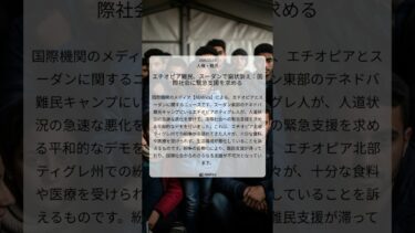 エチオピア難民、スーダンで窮状訴え：国際社会に緊急支援を求める｜AllAfrica｜2025/07/19｜人権・難民