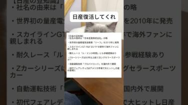 日産はこれからどうなるんだろ #海外の反応 #日本 #japan #日産 #shorts
