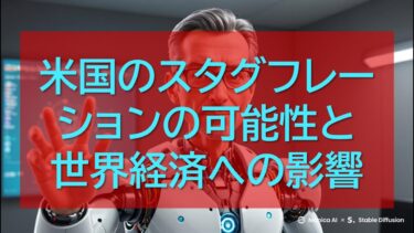 米国のスタグフレーションの可能性と世界経済への影響