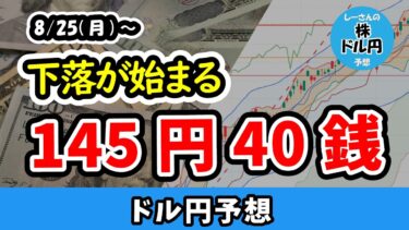 【ドル円】高まるFRBへの利下げ期待、週内にFRBの利下げ観測を強く後退させるようなものはあるのか！？そして気を付けたい今後のスケジュール【週間ドル円予想