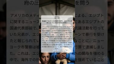 国連前で起きた兄弟暴行事件、エジプト政府の圧力と抗議の自由を問う｜The Intercept｜2025/08/23｜人権・難民