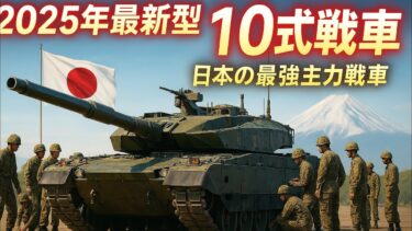 2025年最新型10式戦車 – 日本が誇る次世代主力戦車の全貌