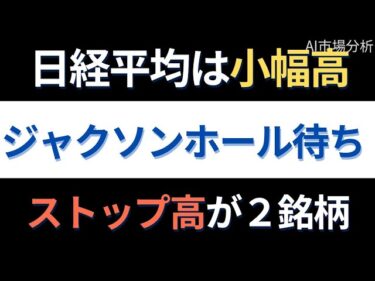 半導体株に衝撃！エヌビディア報道が示す見えないリスクと市場の今後の動向【2025年8月22日東証マーケット振り返り】｜AI市場分析