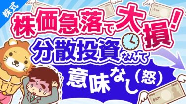 第123回 【世界同時株安】分散投資に本当に意味があるのかを解説【株式投資編】