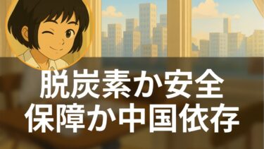 中国が支配する脱炭素技術、環境か安全保障か究極の選択【今朝の論点】米国メディア解読ch