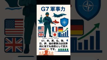 #G7 #NATO #軍事力 #ロシア
