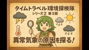 【シリーズ２】第3話　異常気象の鯨飲を探る！