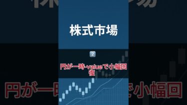 【8月25日】GDP予想上回る・円慎重・政策期待揺れ #shorts