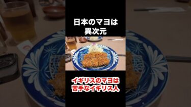 日本のマヨは異次元レベル #海外の反応 #海外