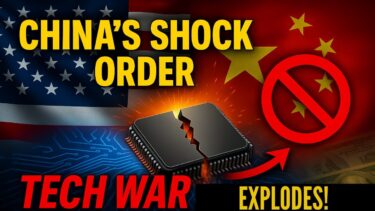 China’s SHOCK ORDER: No More U.S. Chips — Tech War Explodes!