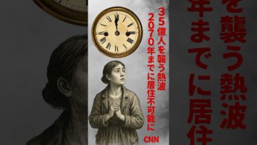2070年、気候変動で35億人居住不可_CNN