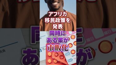 【移民問題｜緊急避妊薬 市販化】アフリカ 移民拡大｜アフリカのホームタウン【日本人ファースト】石破茂 #shorts