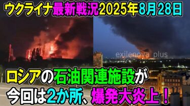 【ウクライナ戦況】25年8月28日。