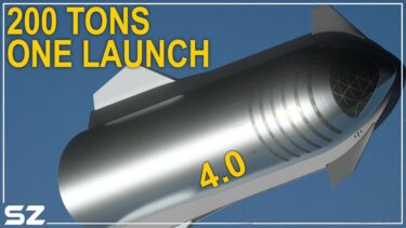 Elon Musk reveals SpaceX’s New Starship V4 Option: 200 tons to Orbit!