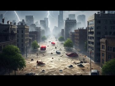 Extreme weather paralyzes Hungary!! Budapest devastated by severe storm