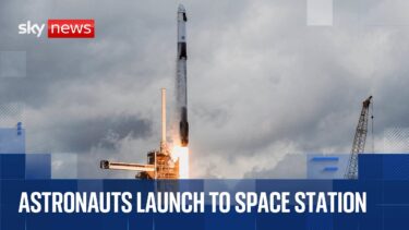 SpaceX launches four astronauts to International Space Station