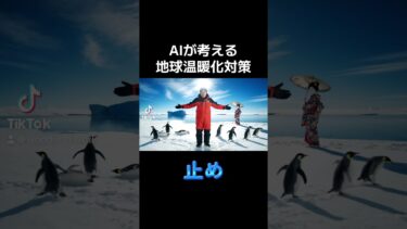 【AI動画】AIが考える地球温暖化対策ww #ai #おもしろ #ギャグ