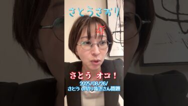 【さとうさおり】「釣りサムネの切り抜きさん問題」さとうさおりって どんな人？ 時には真面目に！時には笑いを！　さとうさおり 公認会計士