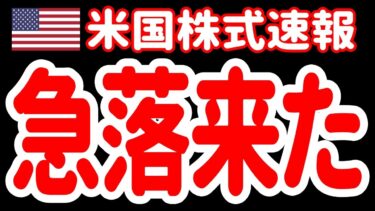 【8/30朝】半導体大幅安！ AIバブル崩壊の始まりか？