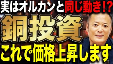 【知っておくだけで超有利】銅市場の動向と特徴・相場判断のポイントをデータ解説【株式市場・世界経済に影響を受ける】