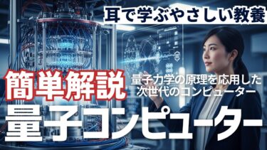 【超入門】『量子コンピューター』たった9分でわかる基本と未来
