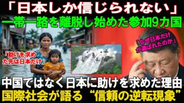 【海外の反応】【世界激震】「日本しか信じられない」一帯一路を離脱する9カ国の衝撃告白中国ではなく“日本を選んだ”本当の理由いま世界で起きている“信頼の逆転現象”