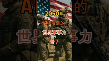 2050年AI預測的世界軍事力普７#名言 #正能量 #智慧 #感情