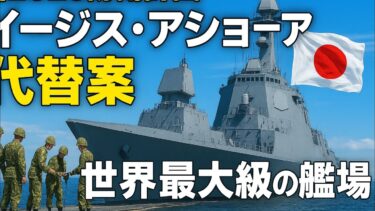 新2025年イージス・アショア計画中止と代替案｜日本が建造する世界最大級イージス艦の真実【Military Tech World】